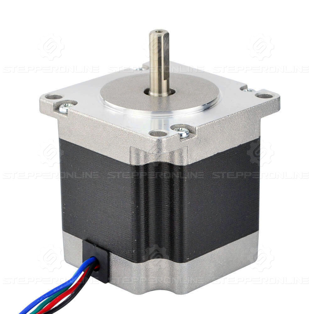 STEPPERONLINE Nema 23 Stepper Motor 0.9deg 1.26Nm(178.4oz.in) 2.8A 56mm 4 Wires