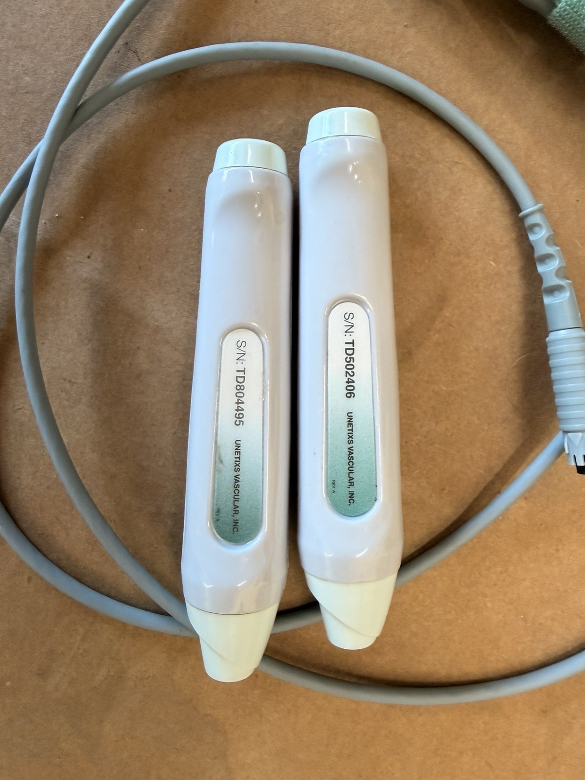 Unetixs Vascular TruDop 5 MHz and TruDop 8 MHz Probes Continuous Wave Doppler