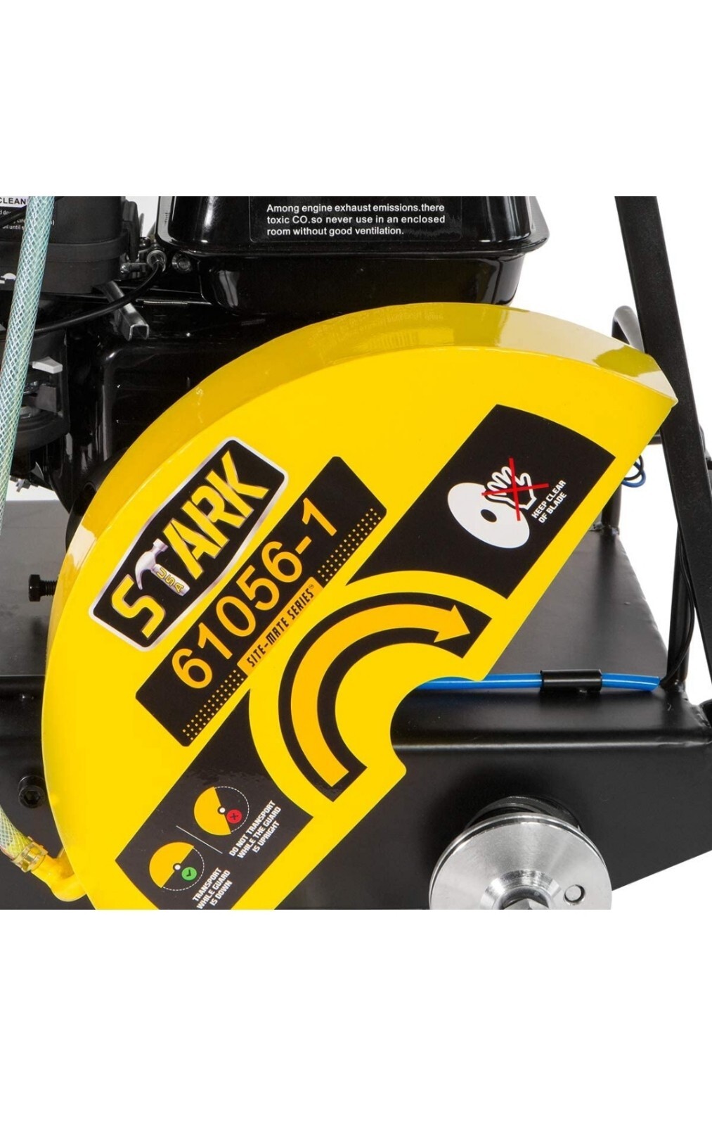 Stark USA 61056-1 Concrete Cutter 14″ Gas 6.5hp Circular Cement Cut Off Saw…