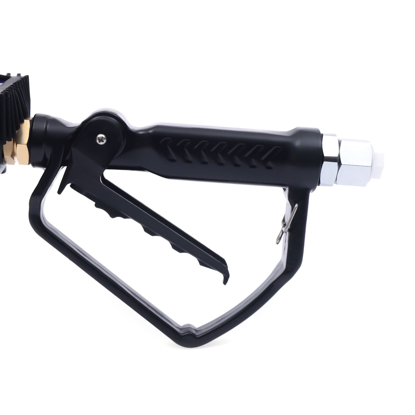 Air Operated Oil Transfer Pump Petrol Fluid Dispenser Control Valve Meter Gun US