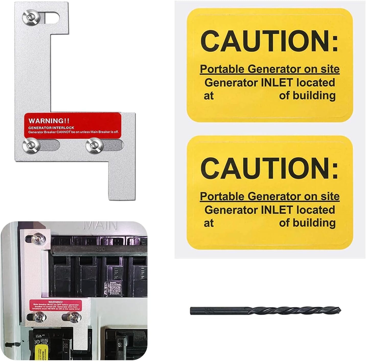 Generator Interlock System for Seamless Power Transfer – 3.2 Ounces Lightweight