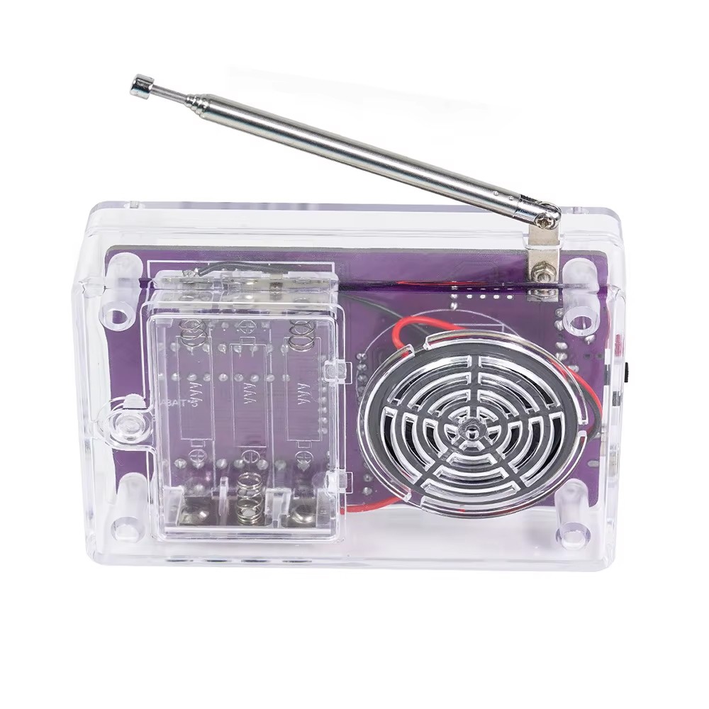 DIY FM Radio Electronic Kits 87-108MHz Digital RDA5807S Module Soldering Project