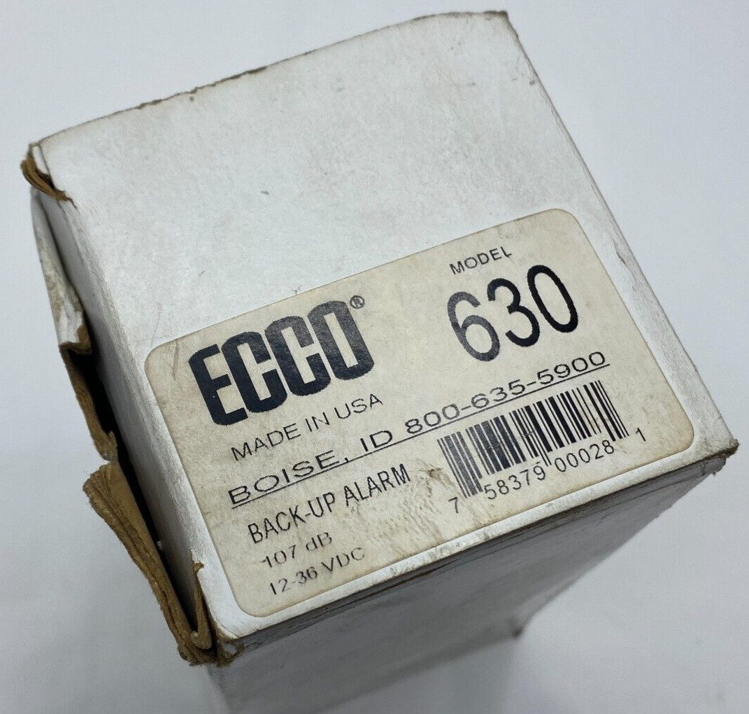 ECCO 107dB 12-36VDC Surface Mount Alarm (630N)🔔