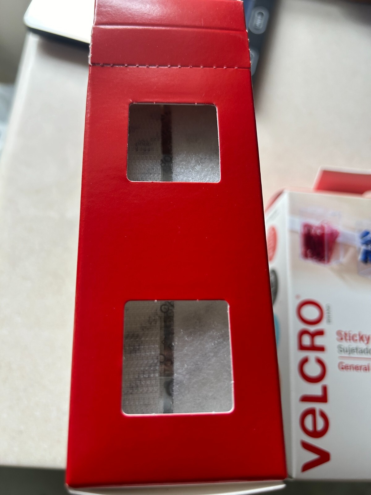 NEW 2-pack lot Velcro Sticky-Back Hook & Loop Fastener Tape 3/4″ x 15′