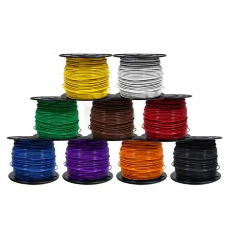 22964152 Simpull™ THHN or THWN2, 12 Gauge THHN Stranded Wire, 100′ per Roll, Bla