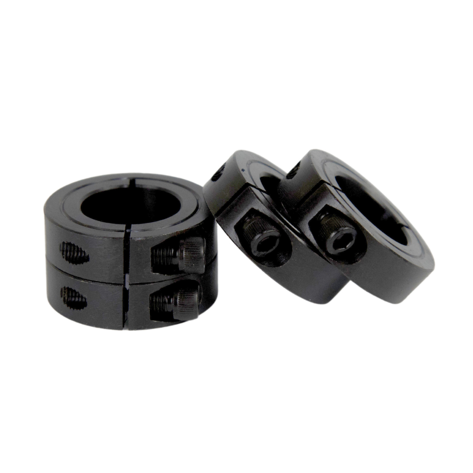 1″ Bore Single Split Set Screw Shaft Collar OD 1-3/4″ Width 1/2″ (4 PCS)