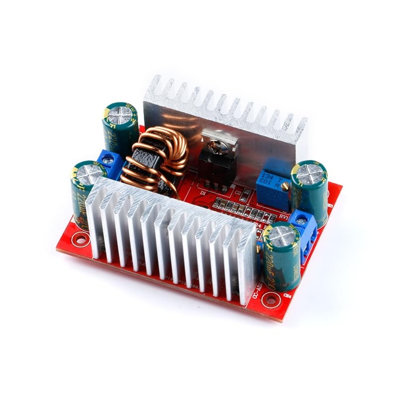 400W DC-DC Boost Module 8.5–50V Input 10–60V Output 96% Efficiency -40°to +85…