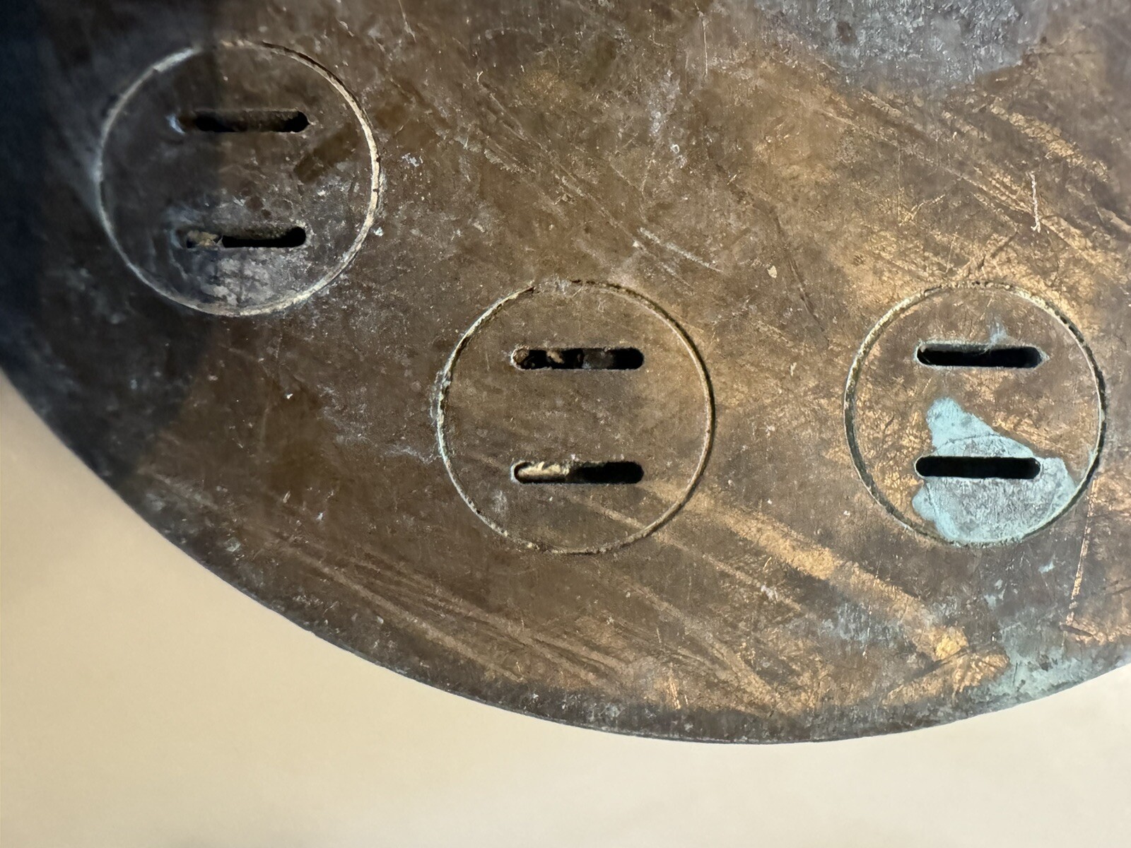 Pasta Die 3.5 (88.9￼ millimeters) Front 3.75 (95 Millimeters) Back 🍝