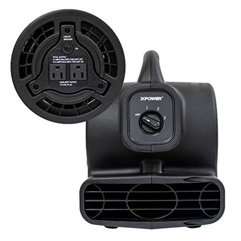 600 CFM Air Mover Blower Portable Floor Dryer Stackable & Lightweight. New