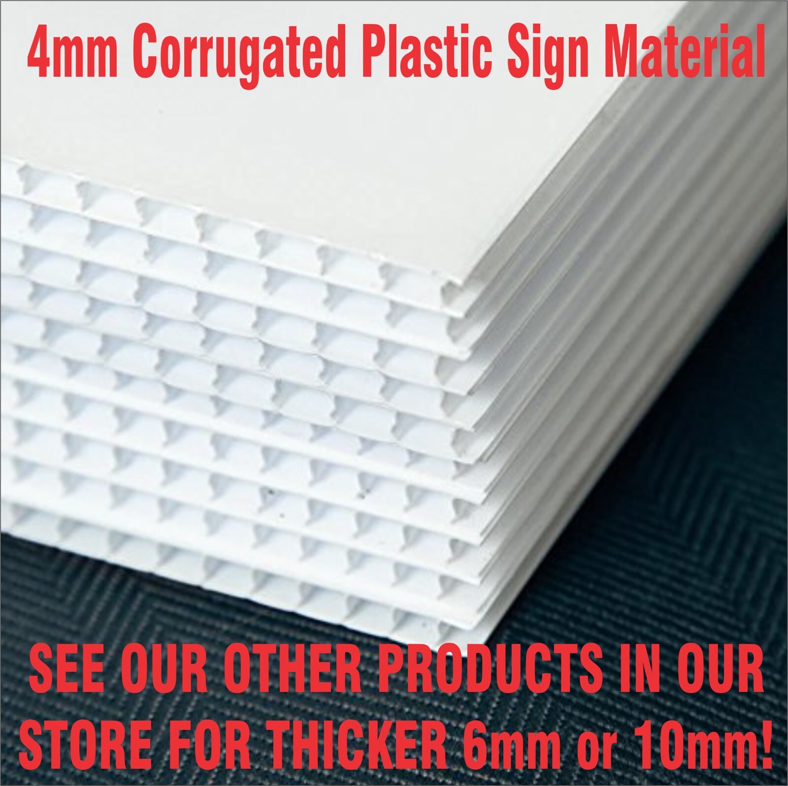 36 x 24 Yard Signs – Custom Corrugated – Full Color – 2 Sided – Stakes Optional