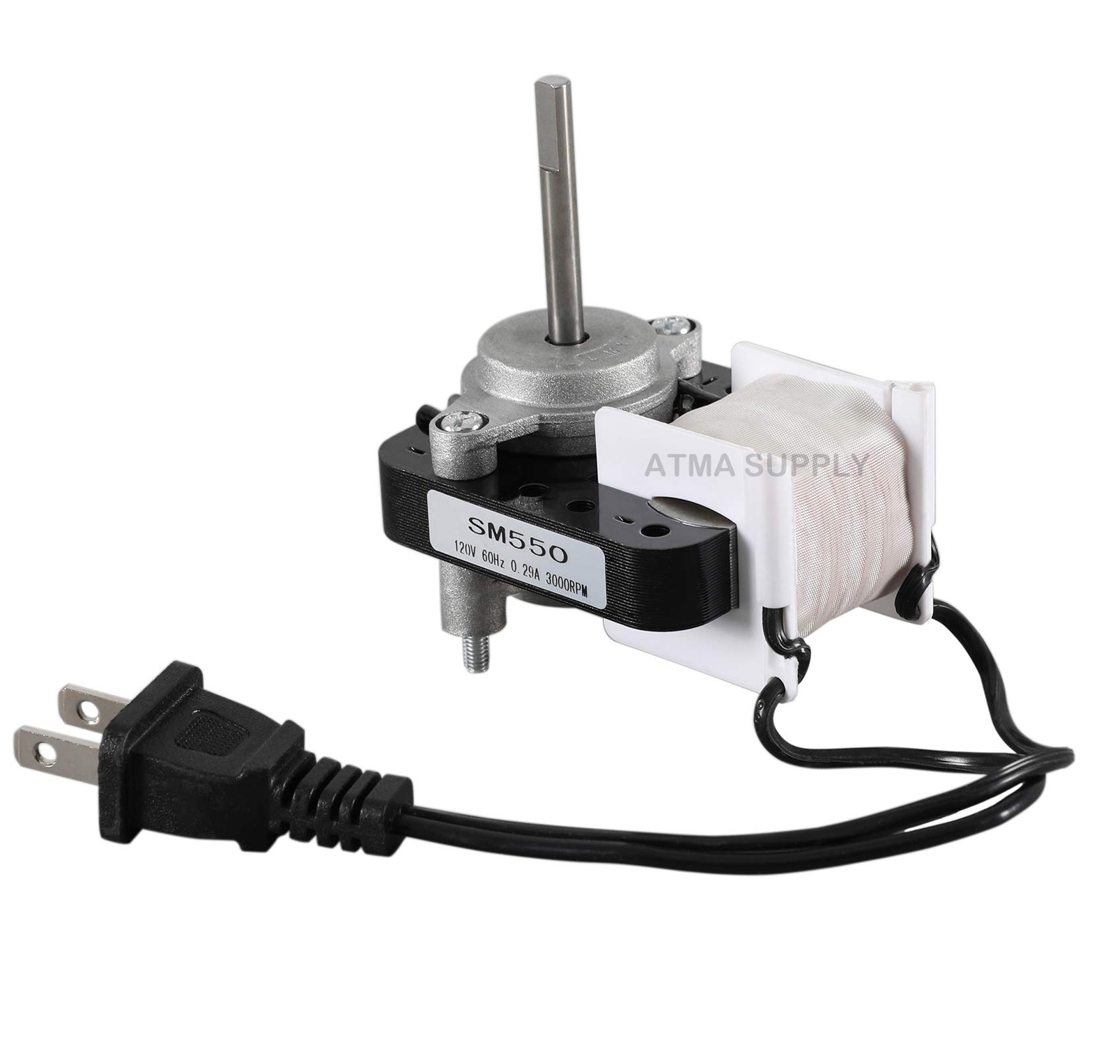 Universal Bathroom Vent Fan Motor Replacement Compatible with Multiple Brands