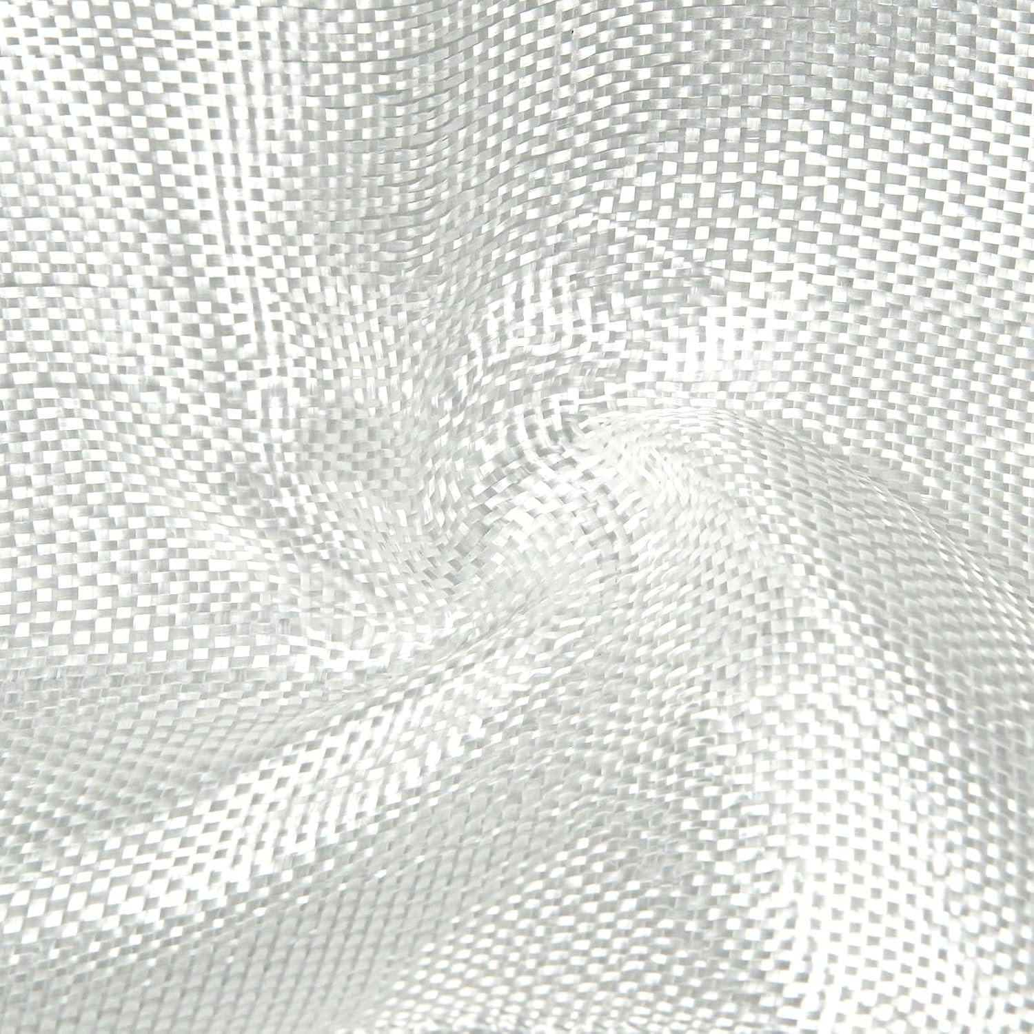Fiberglass Cloth Tape 50FT 2 Rolls Non-Adhesive Plain Weave Repair High Strength