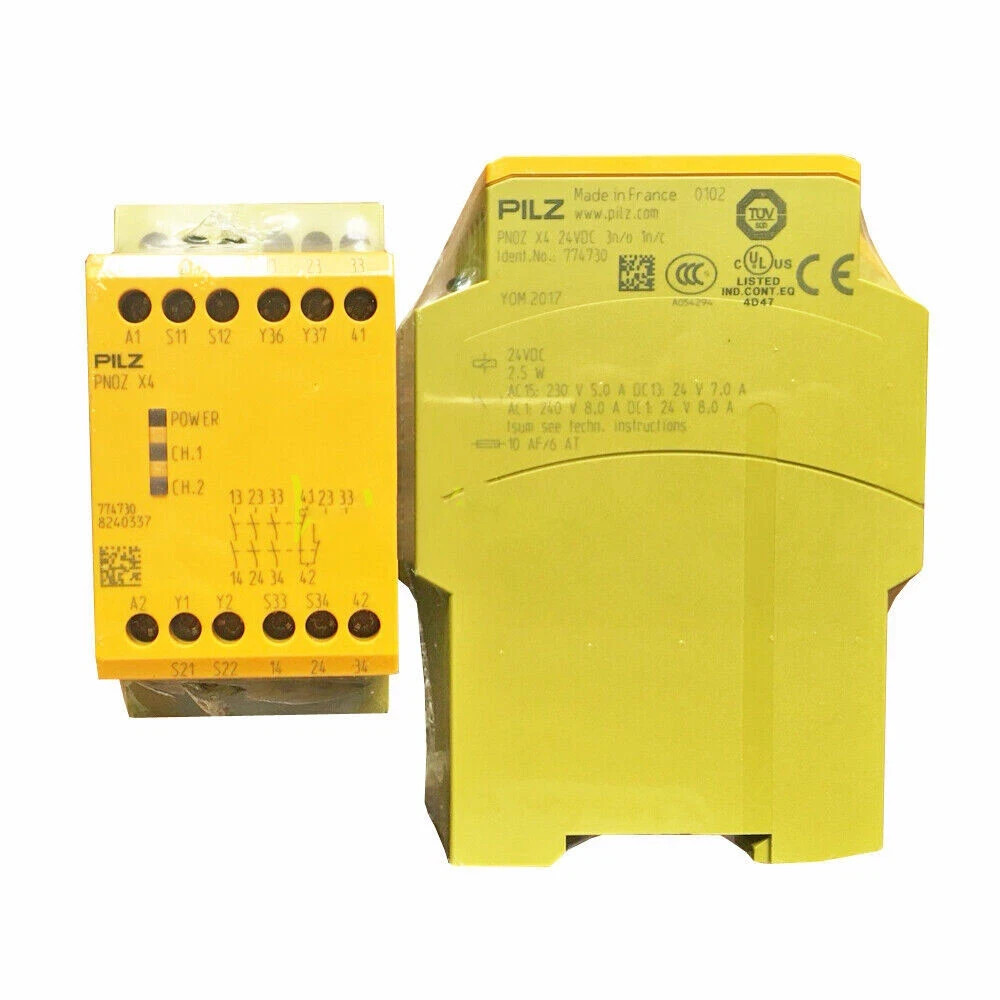 774730 1PCS NEW PILZ PNOZ X4 24VDC Safety Relay Module 774730
