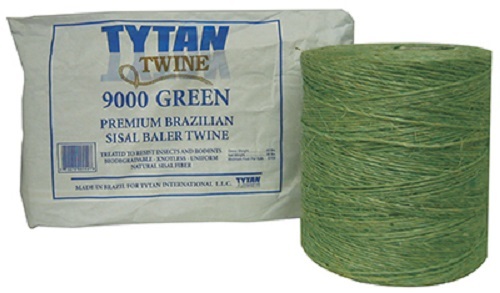 Tytan Intl SBT9GRTY 2 Pack 9,000′ Green Sisal Baler Baling Twine