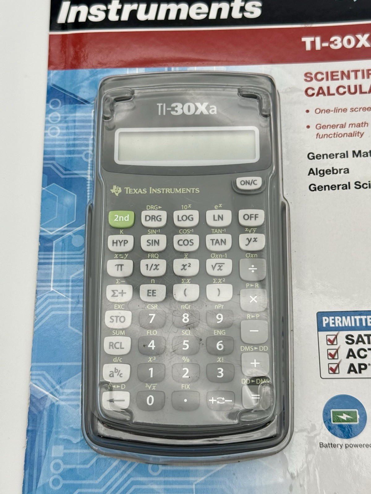 Texas Instruments TI-30Xa Scientific Calculator