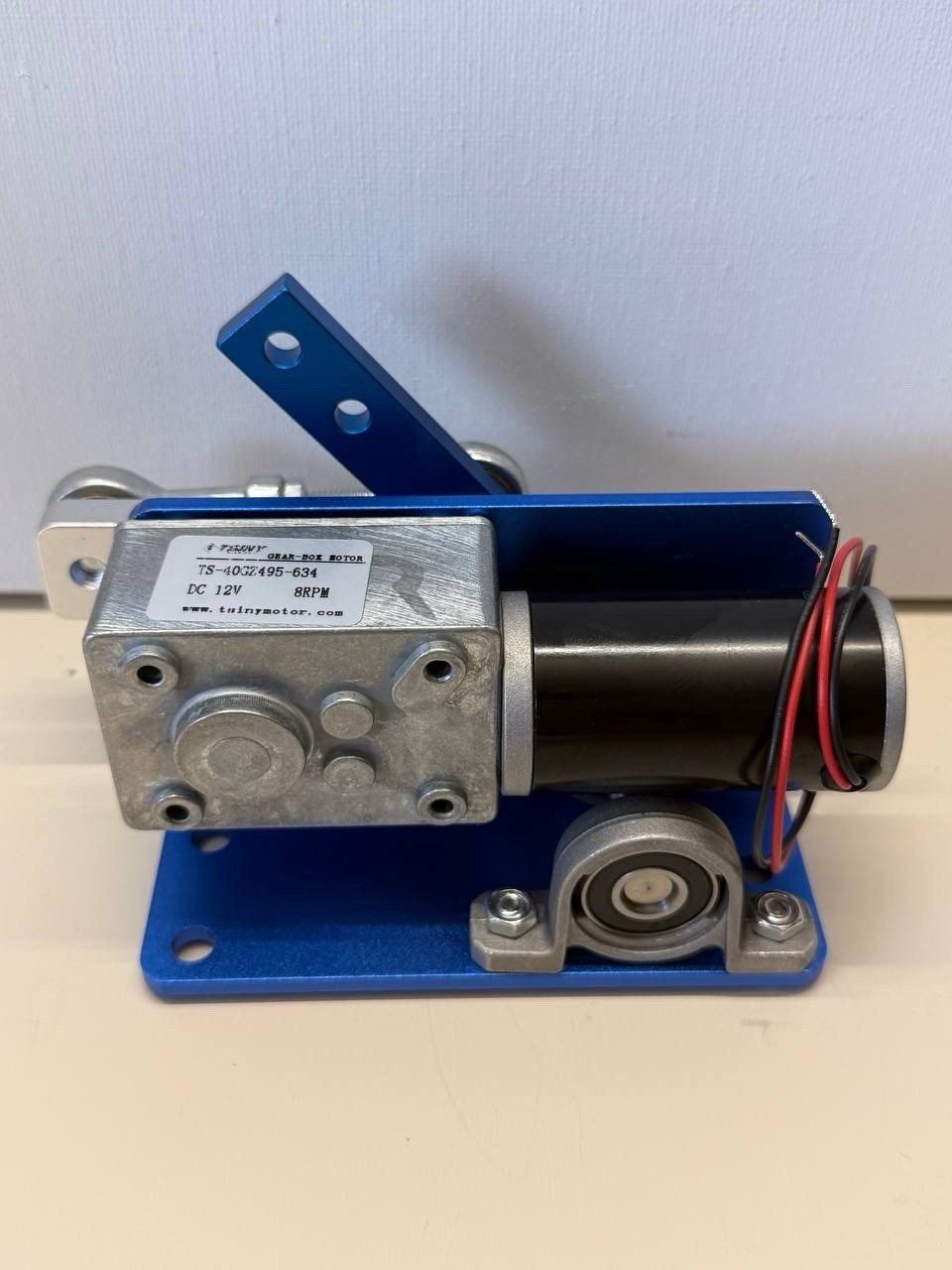 DIY Design 12V Linear Actuator Reciprocating Motor 8RPM Adjustable 90° Stroke