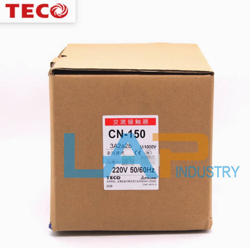 1PCS New CN-150 3A2a2b AC contactor 110V 220V 380V 50/60HZ