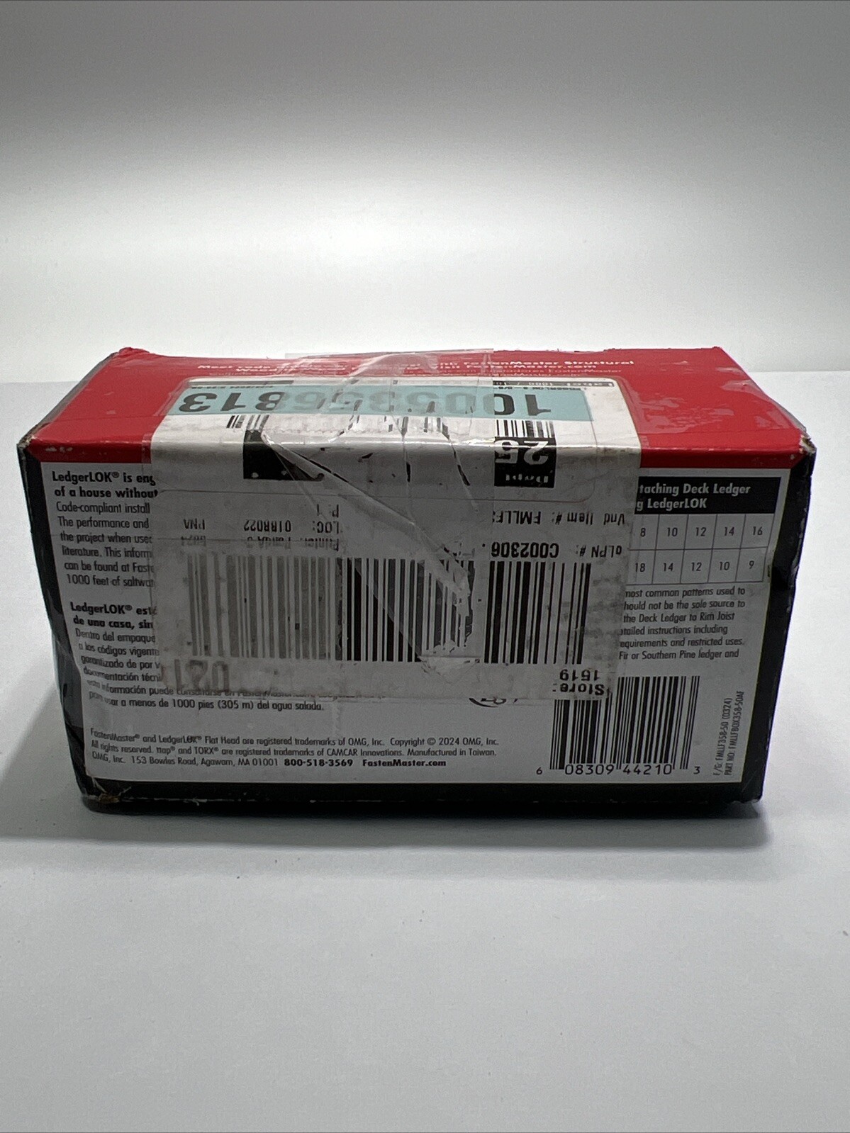 Star Flat Head Epoxy Wood Screws 12 x 3-5/8″ FMLLF358-50 No Drill Bit
