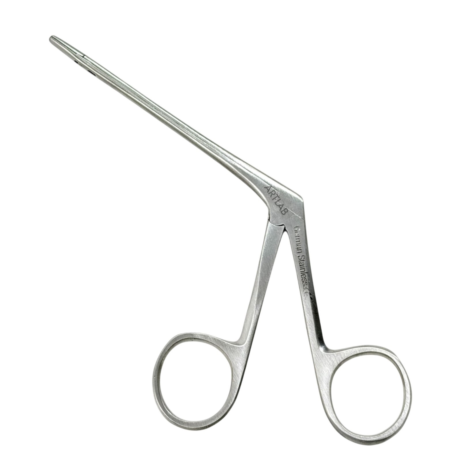 2 Pieces – Alligator Forceps With Serrated Tips Micro 3.5″ + 5.5″ ENT