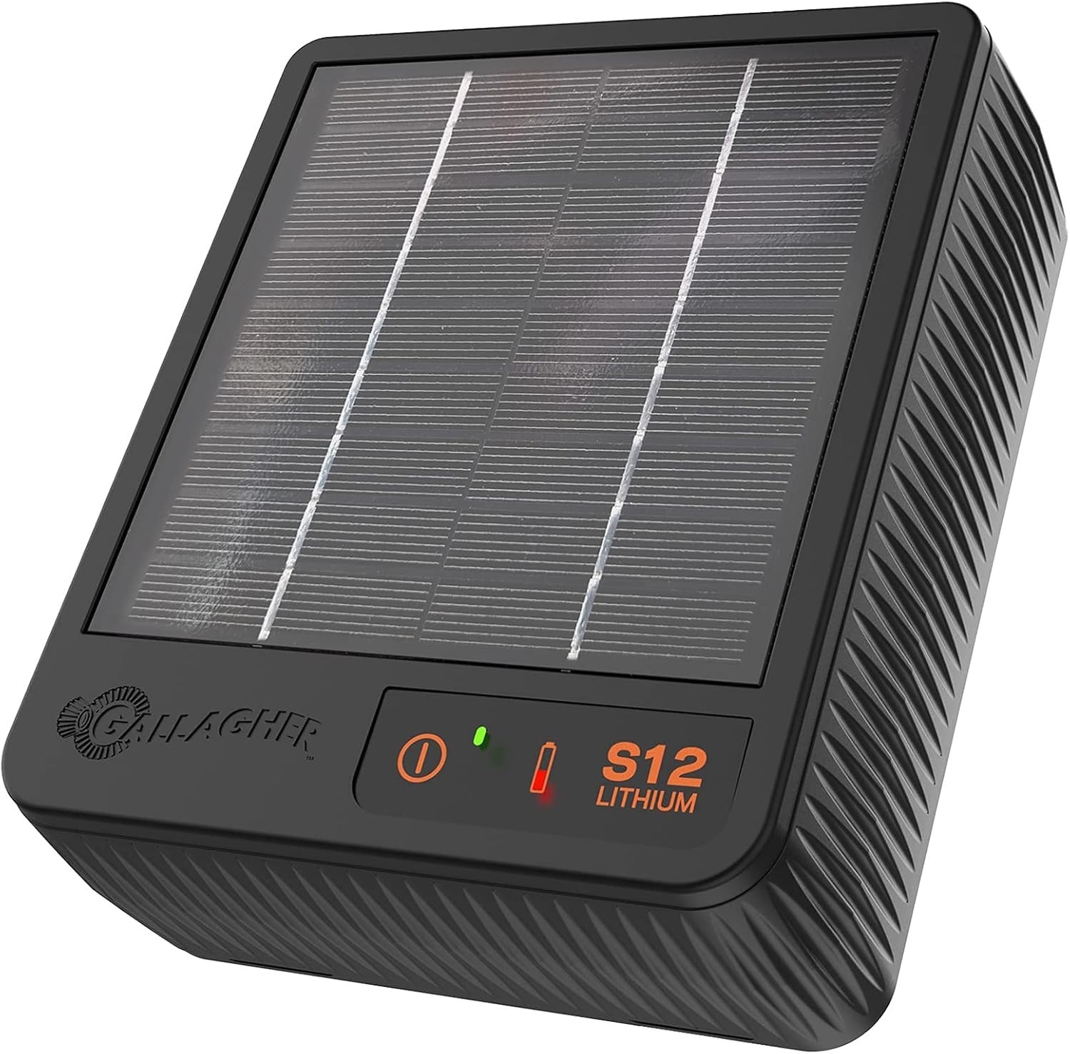 Gallagher S12 Solar Electric Fence Charger Solar Lithium Technology