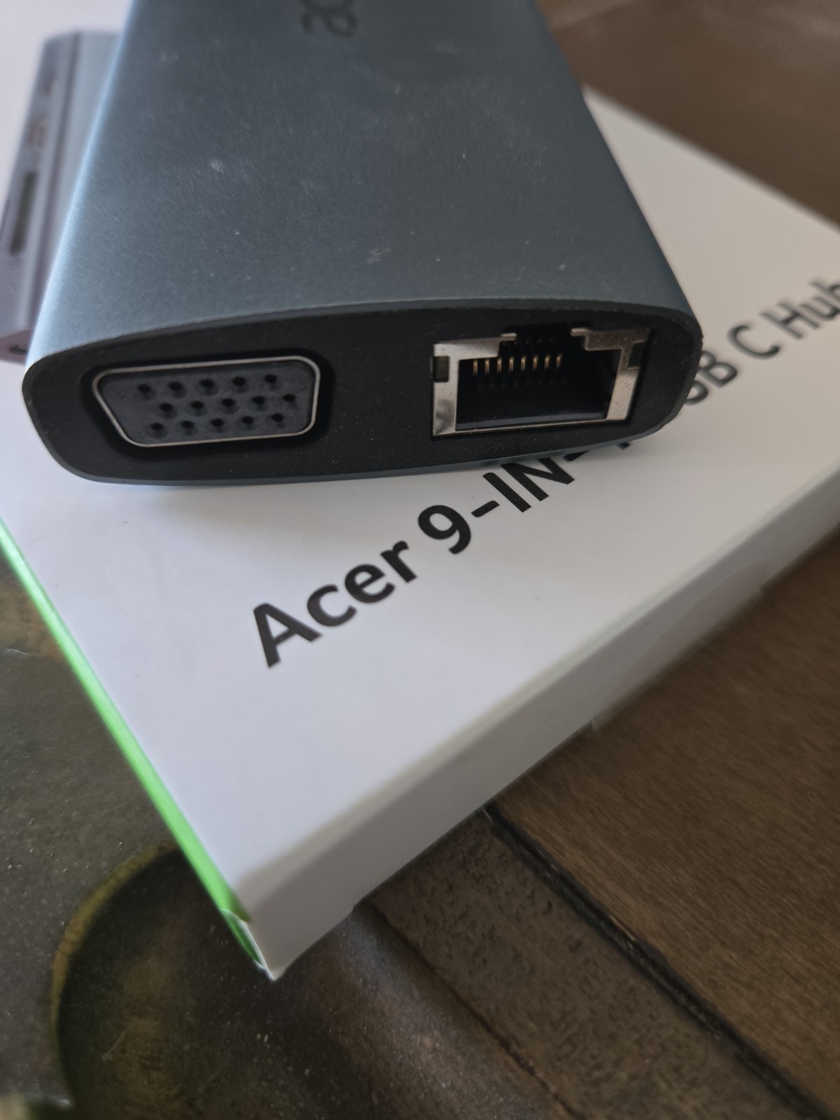Acer 9-In-1 USB C Hub 4K HDMI, Ethernet Adapter, 5Gbps USBA 3.0, SD Card …