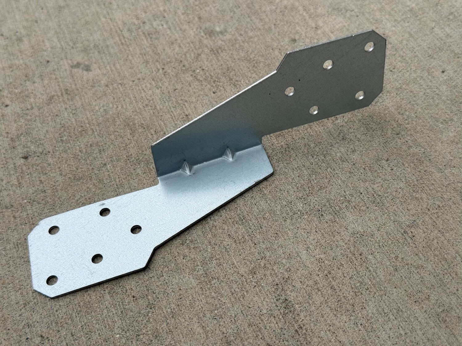 Sandbaggy Single-Sided Hurricane Ties for Rafters / Trusses – 18 Ga (Galvanized)