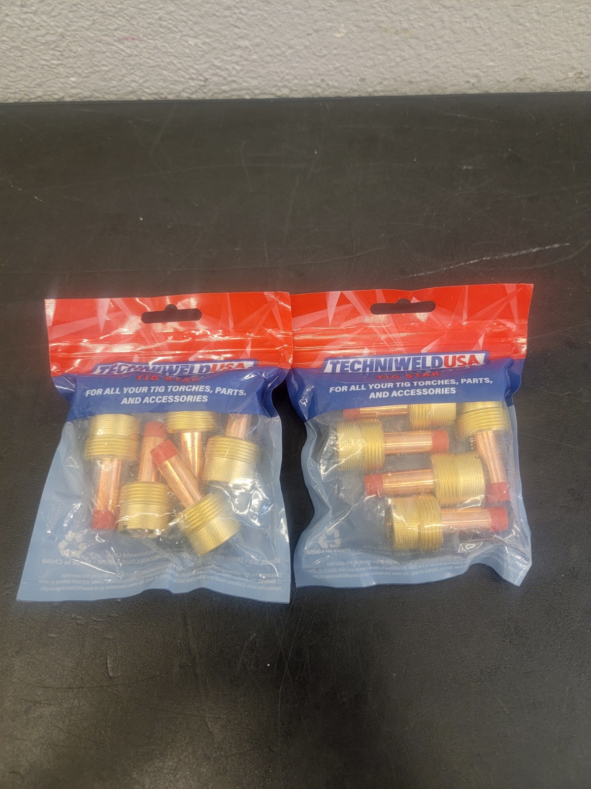 LOT OF 2 Tig Star Gas Lens TS45V64 (Bag Of 5) TOTAL 10 PCS.