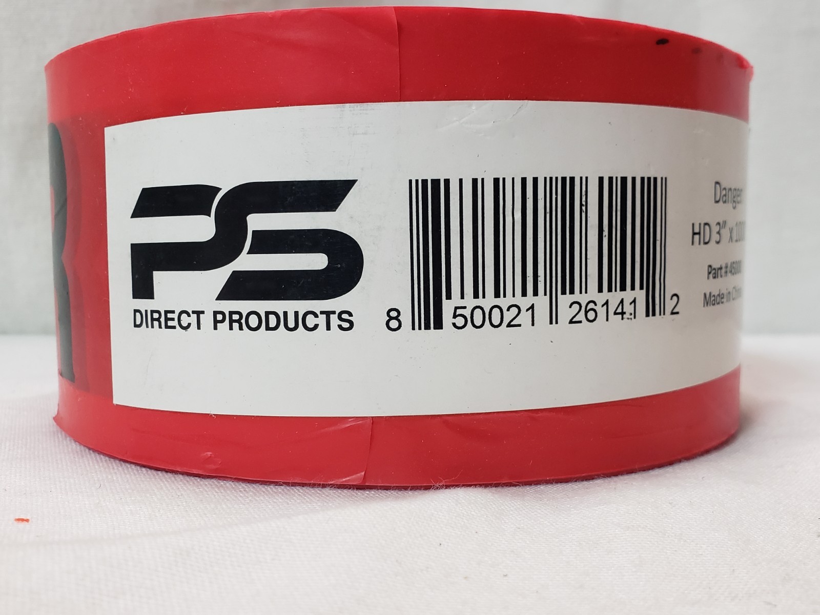 PS Direct Products Heavy Duty Danger Tape – 3 inch x 1000 Feet