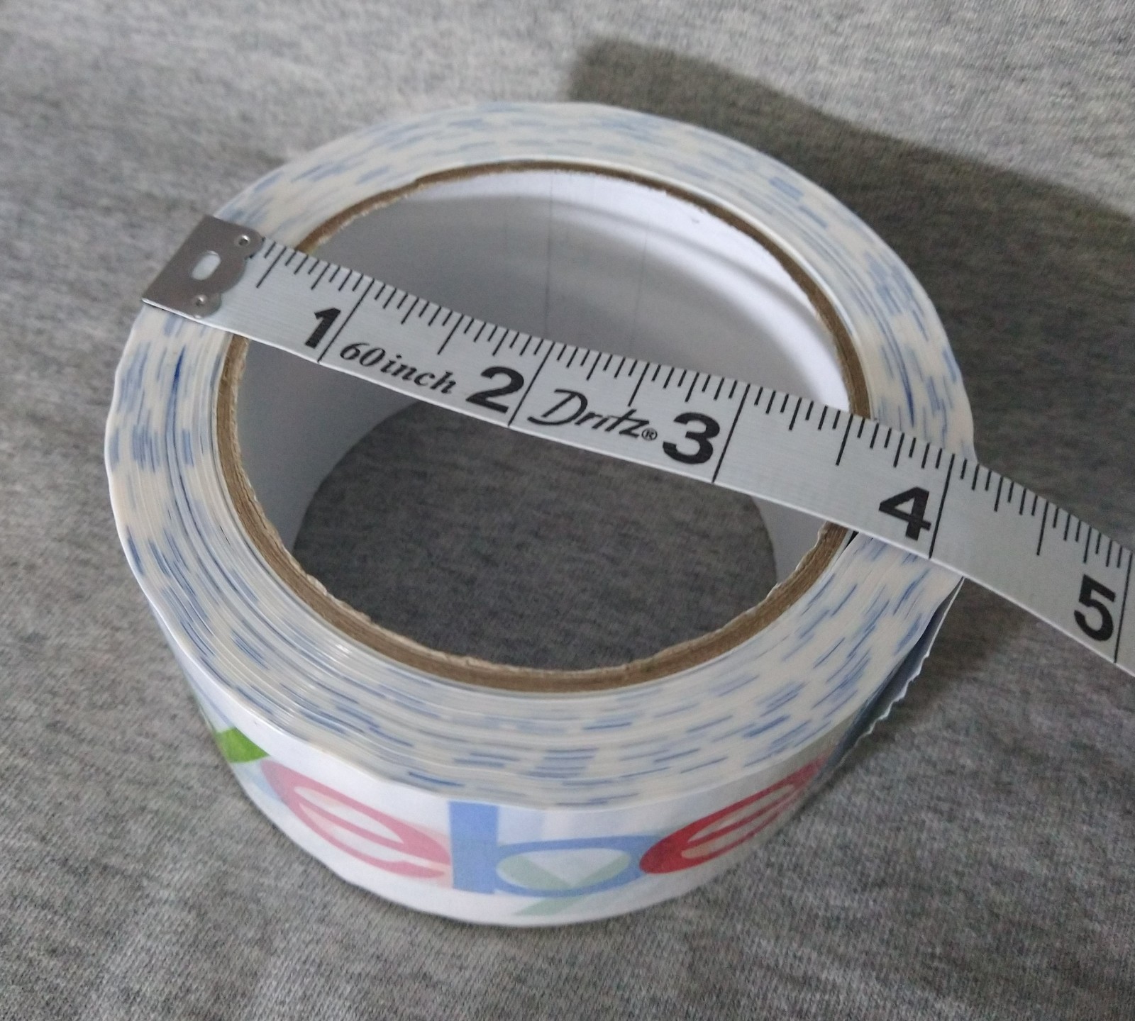 1 Roll Tape 1 7/8 (1.875) In x 75 yard Official eBay Packaging Packing Package