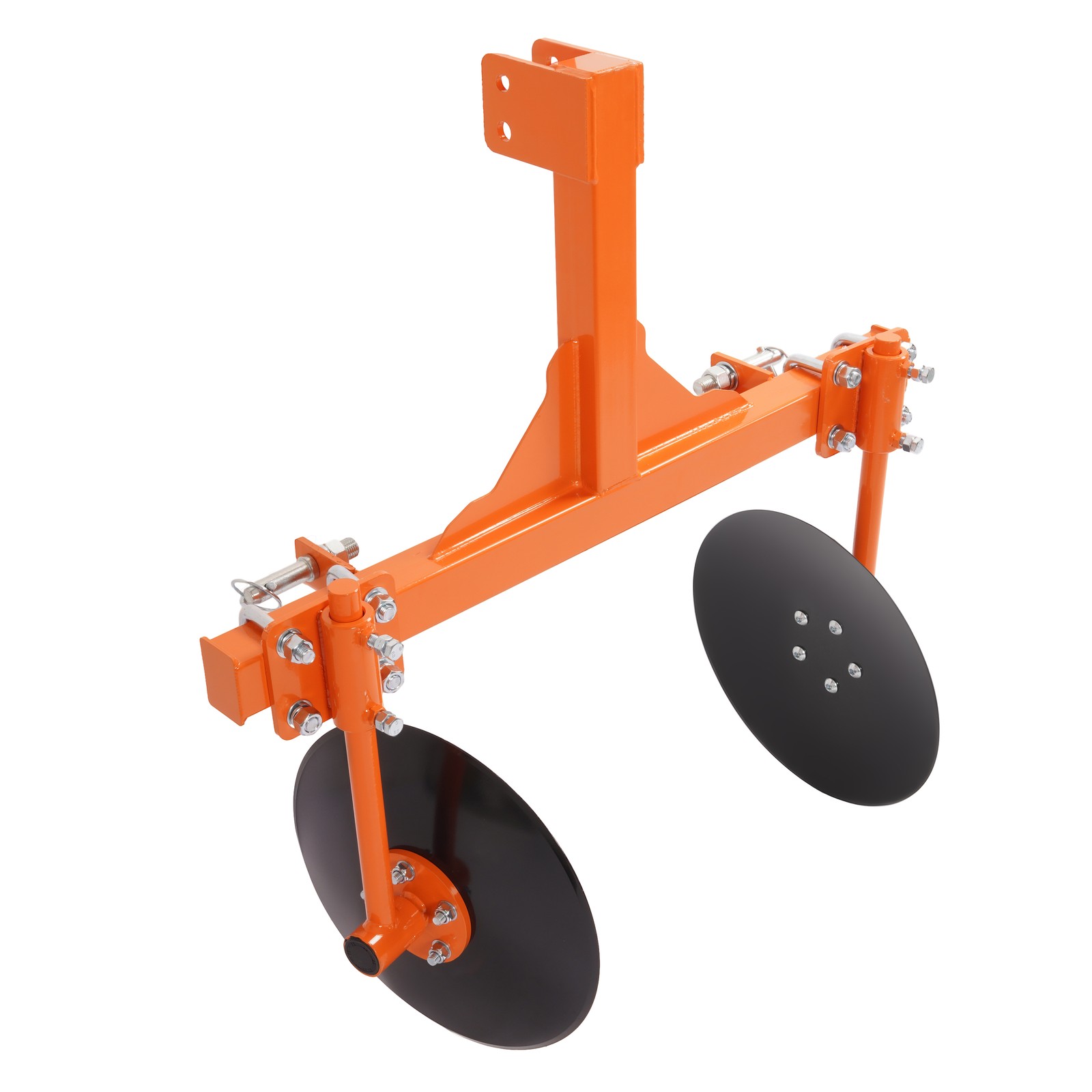 48″ Adjustable Disc Bedder Disc Harrow For Cat 1 Tractors Steel 3 Point