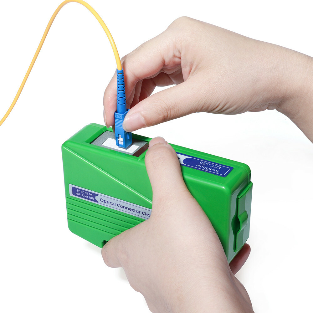 KCC-550 Fiber Cleaner SC ST And FC Connectors Fiber Optic Cleaning Cassett Tools