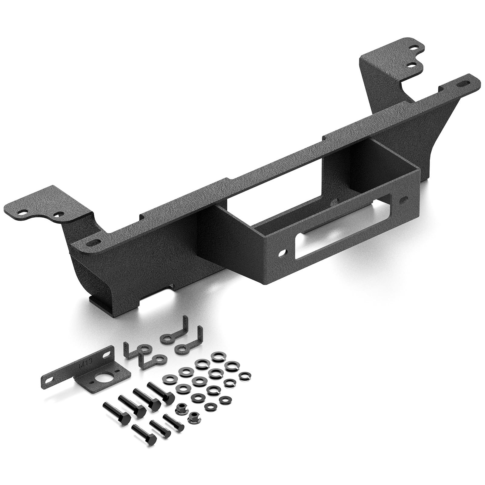 Winch Plate for Chevy Silverado GMC Sierra 1500 1999-2006 Heavy Duty Black