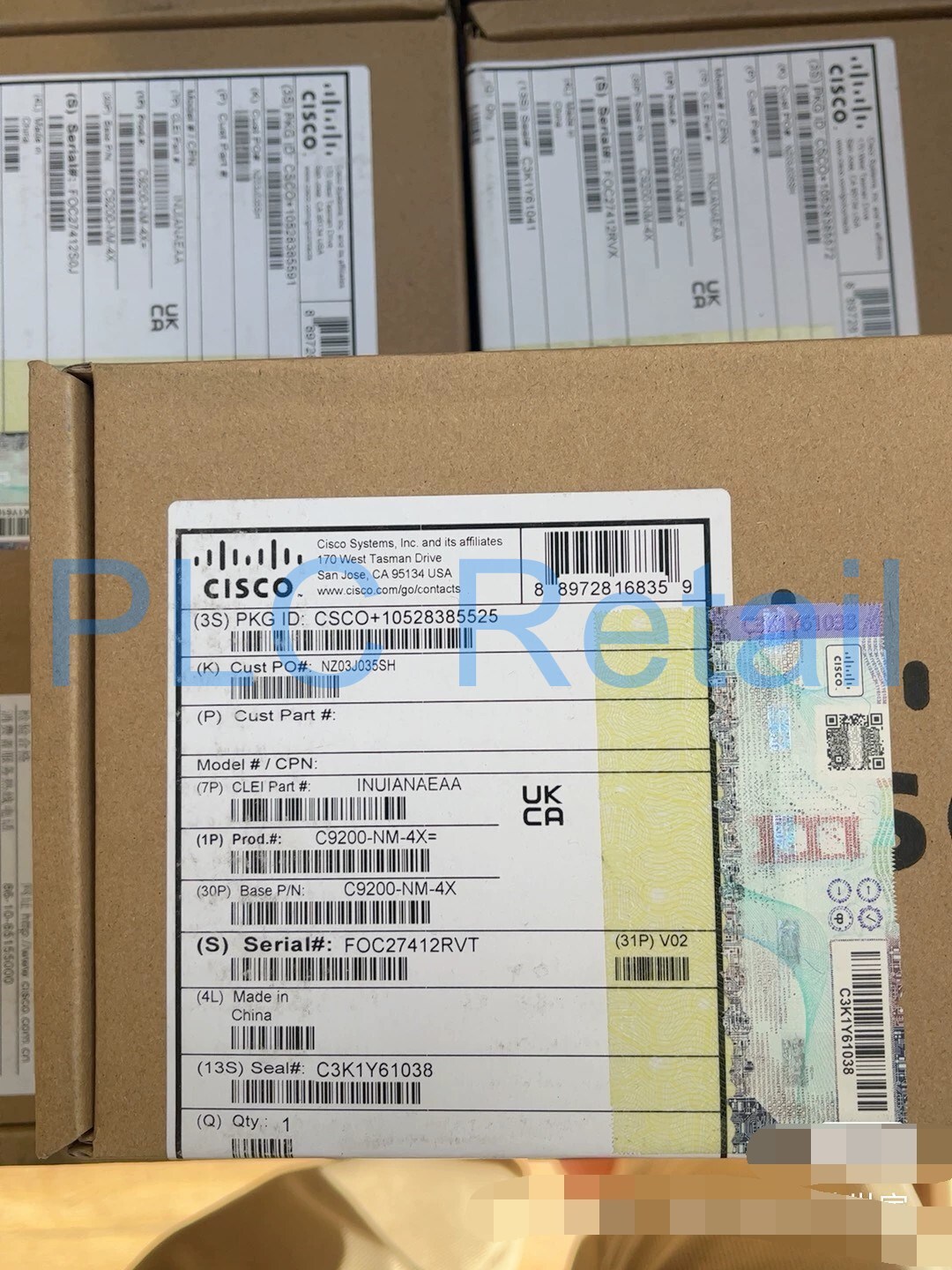 NEW CISCO C9200-NM-4X= Optical expansion card C9200-NM-4X FedEx or DHL