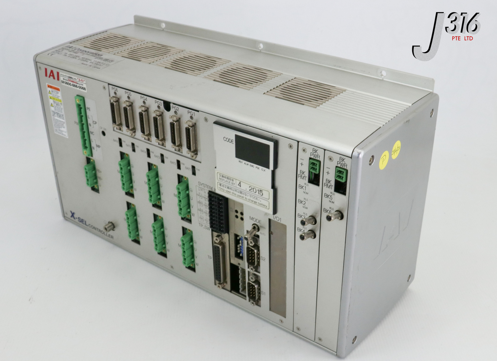 25515 IAI X-SEL CTLR XSEL-Q-6-400A-200A-200AB-200ABL-200A-200AB-DV-E-EEE-0-2