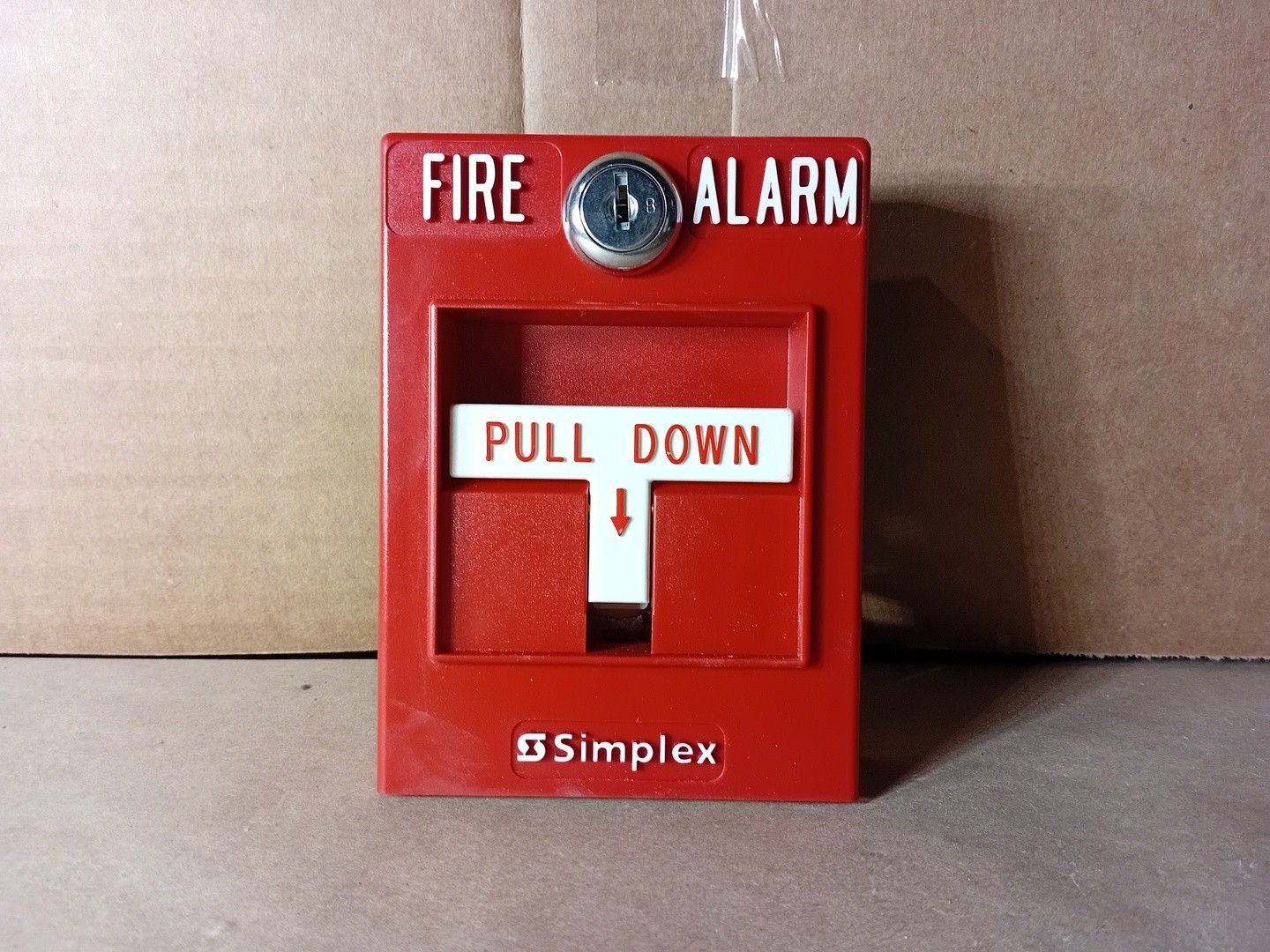 SURPLUS NEW SIMPLEX 4099-9001 Addressable Manual Pull Station – Safety
