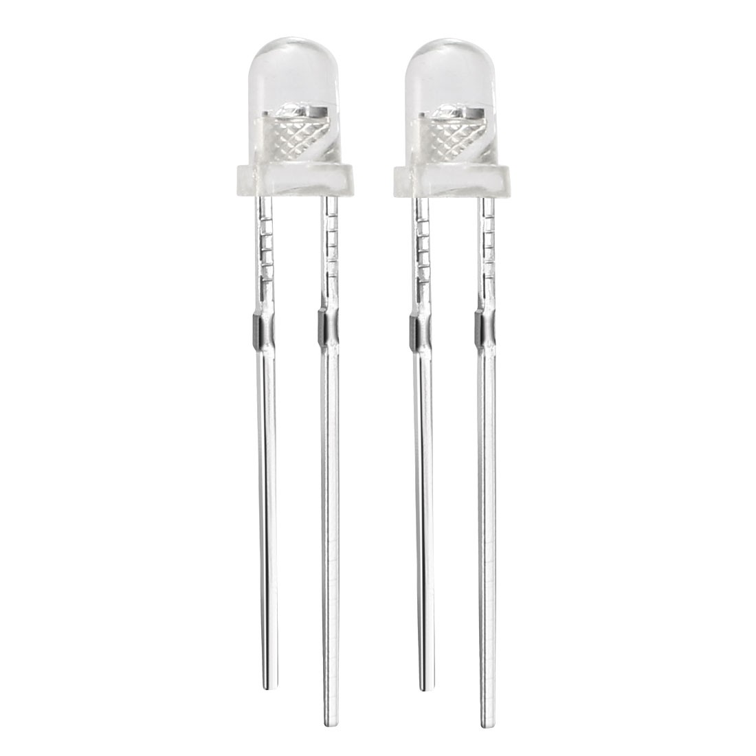 50pcs 3mm Colorful Slow Flashing LED Diode Electronics Emitting Light 3-3.4V