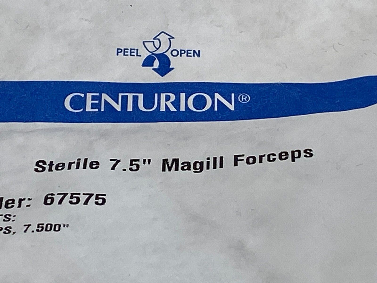 K35: Lot of 7 Centurion Magill Forceps Adult-ref 66790 Exp.01-2026