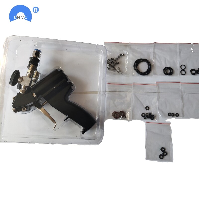 P2 PU Foam spray gun Polyurethane Air Purge SprayGun self cleaning Free UPS Ship