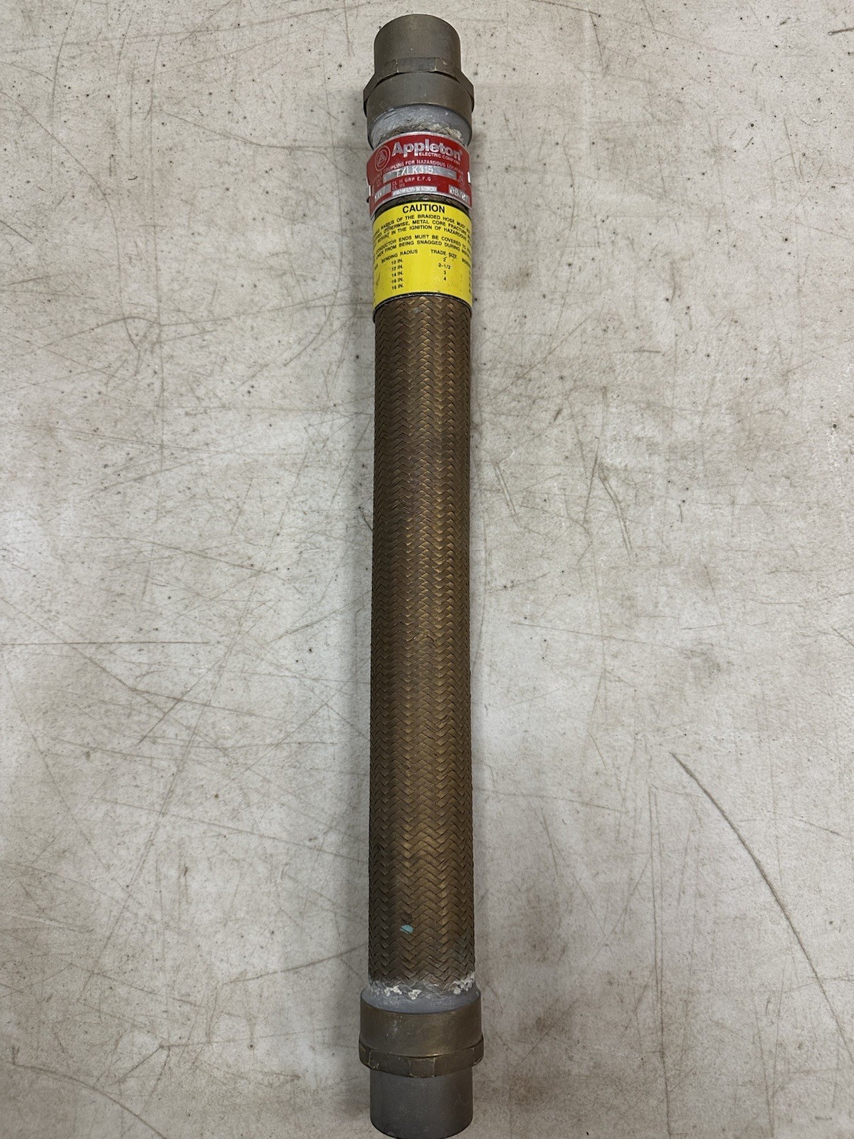 APPLETON Electric Company EXLK315 Explosion Proof Flexible Conduit Coupling