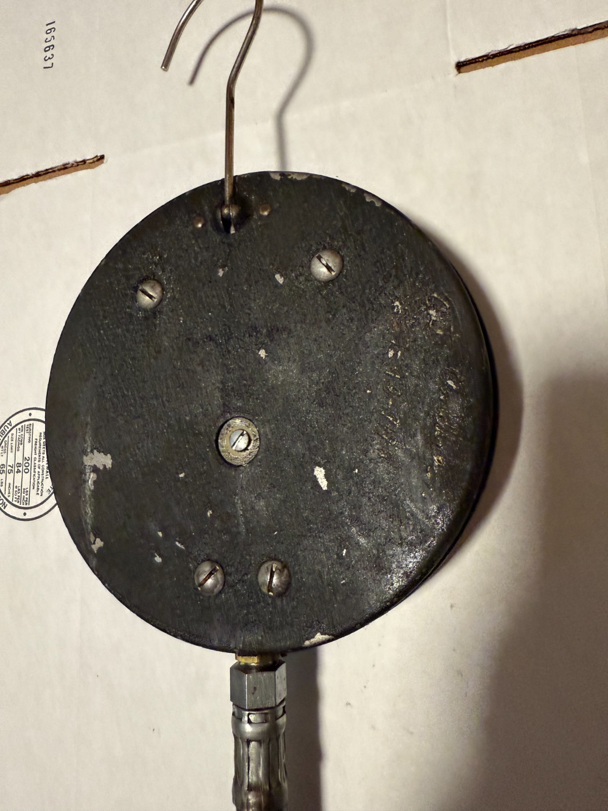 vintage SCHROEDER BROTHERS MULTI-GAUGE MODEL GS 5C as-is, untested