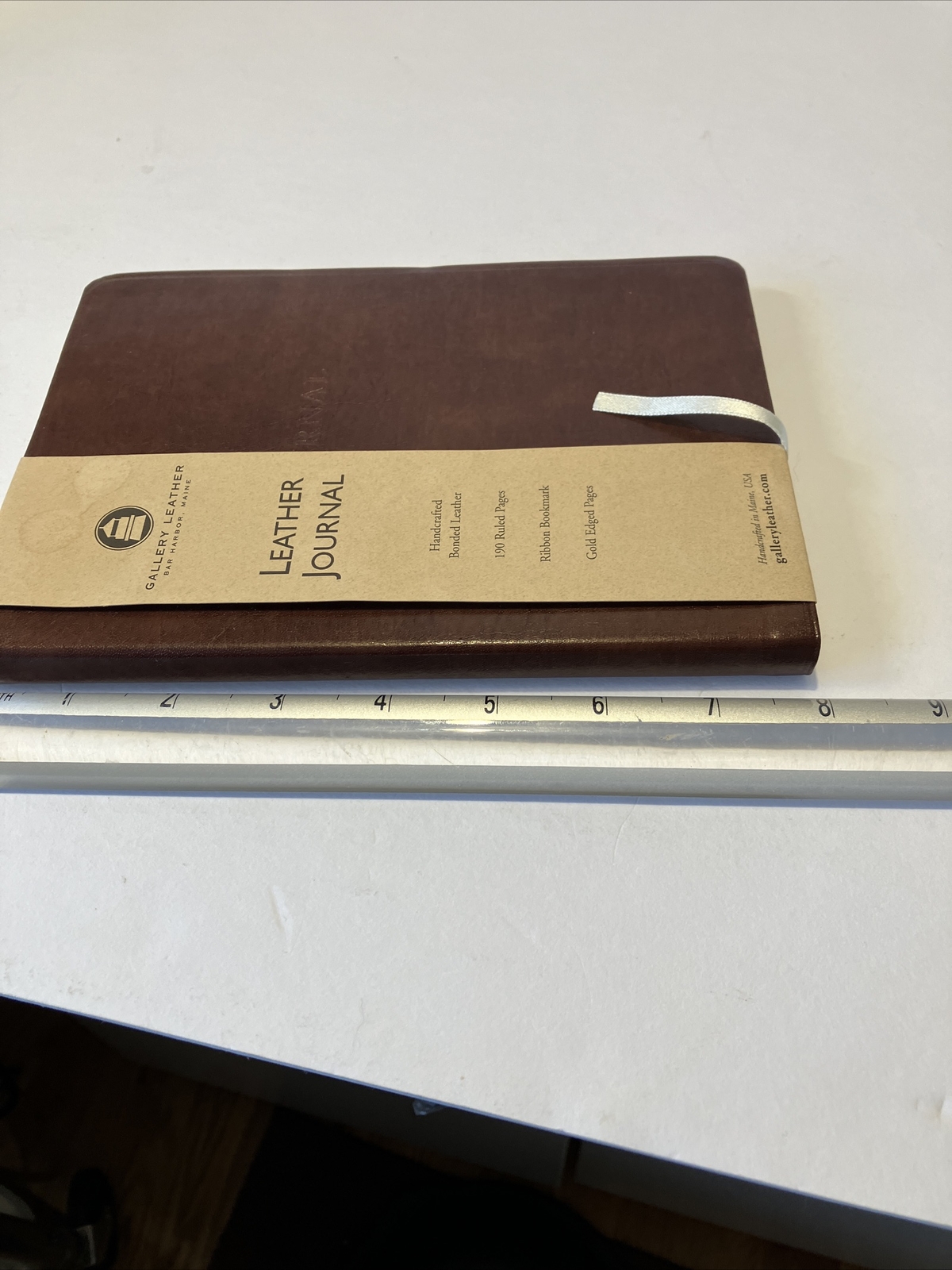 Gallery Leather Co. Inc. Desk Journal (Ruled) – 8″ x 5.5″ Printed in Korea