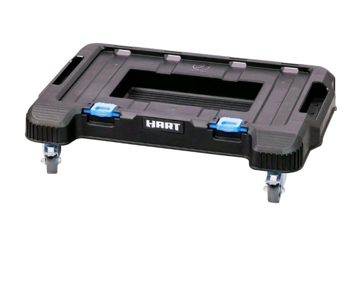 HART Stack System Dolly w/ 4 Wheels and Lockable Casters, 220 Lb Capacity
