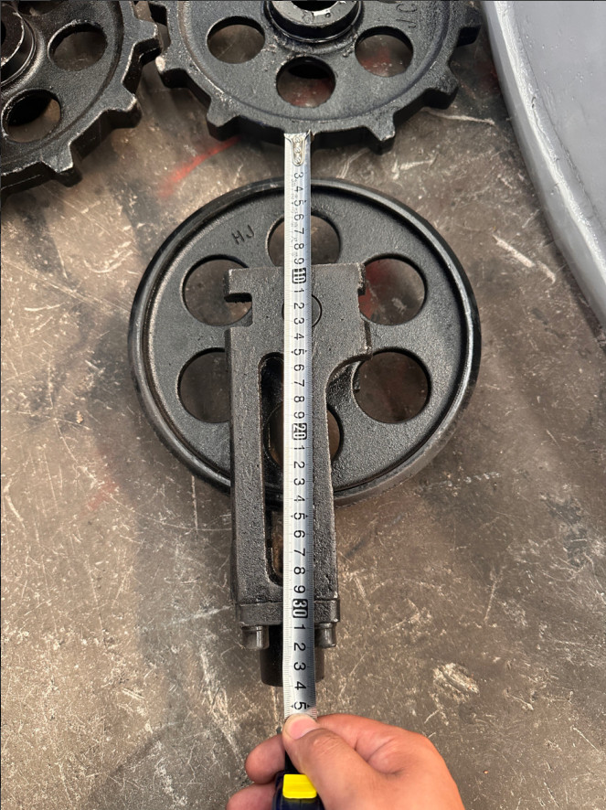 Agrotk Track Front Idler Wheel Assembly Mini Excavator Track Part Replacement