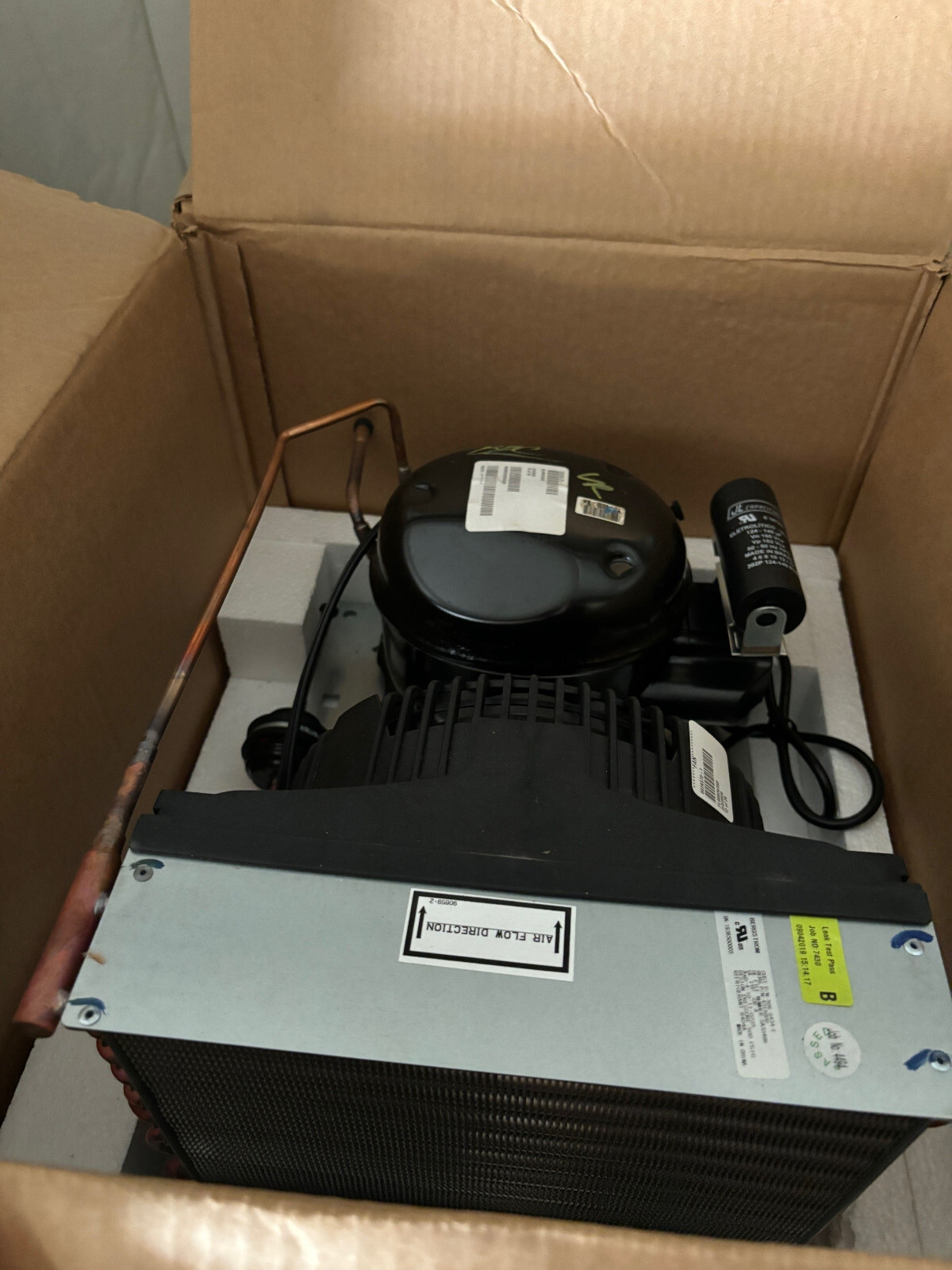 TCW380U-AA6BCK Condensing Unit 120V Master-bilt Norlake