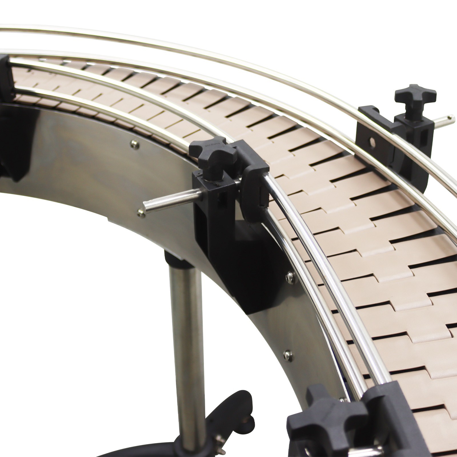 Various Size 110V/60HZ Conveyor Belt Chain Plate Conveyor for Assembly Line