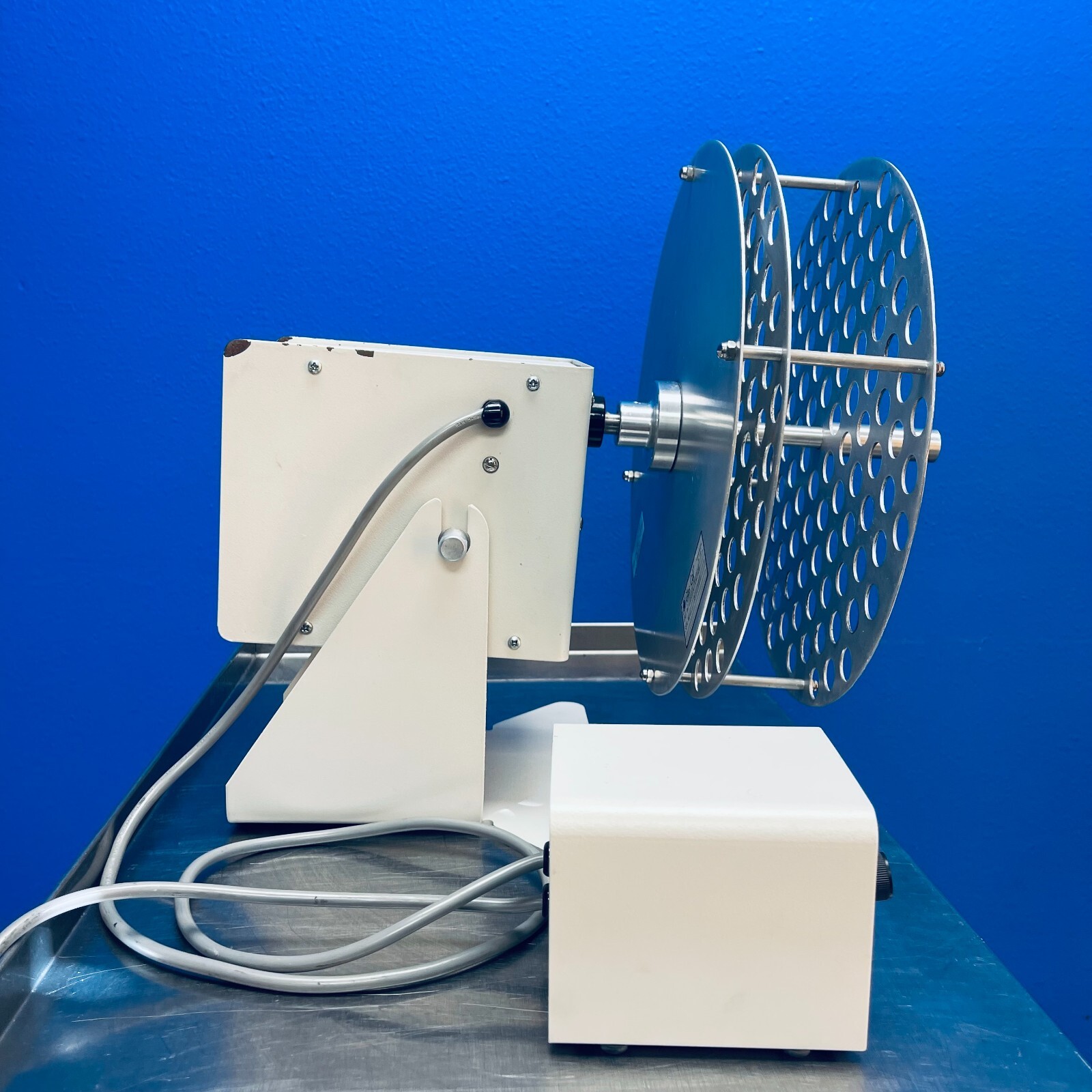 Glas-Col 099A RD4512 Rotator Motor Drive & Base w/ 099A TC108 Culture Tube Head