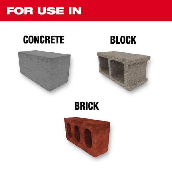 Milwaukee 48-20-5420 SDS Max Hammer Drill Core Bit 3-1/8″ x 11-3/8″ for CONCRETE
