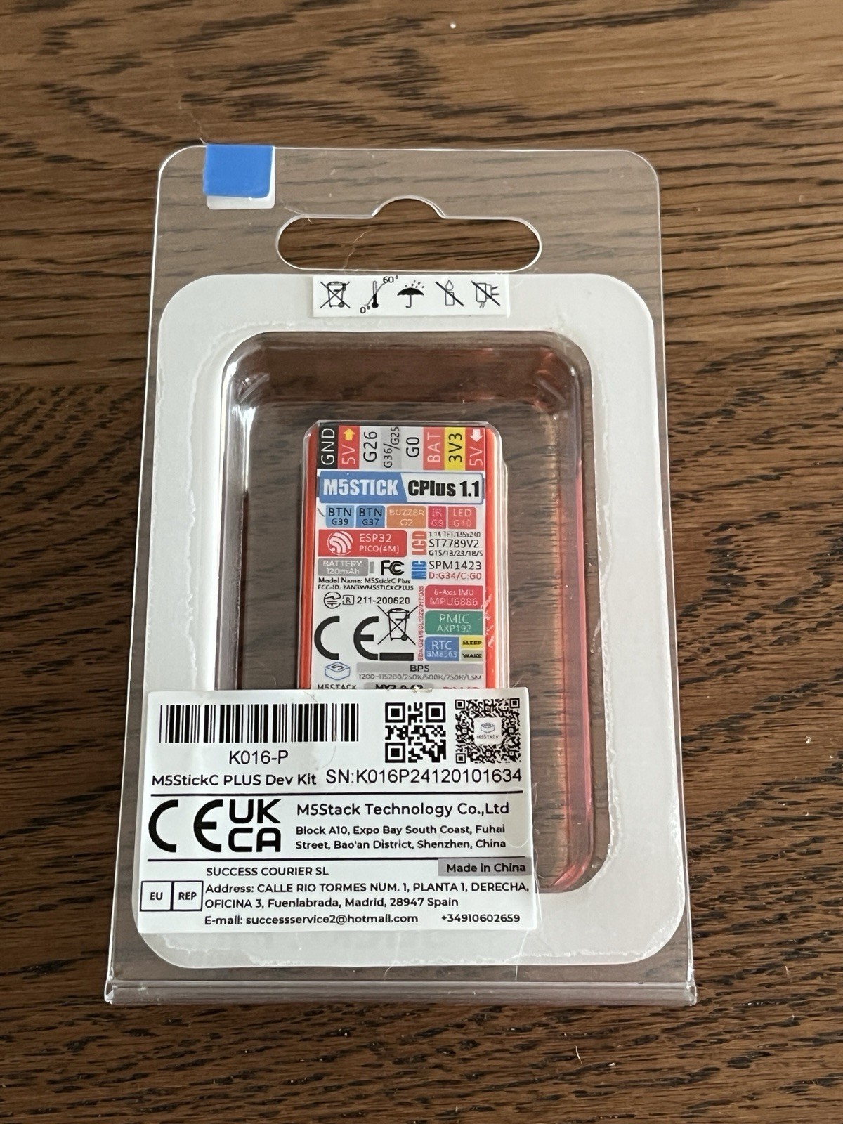 M5Stack M5StickC PLUS SE Mini IoT Dev Kit (ESP32-PICO) K016-P