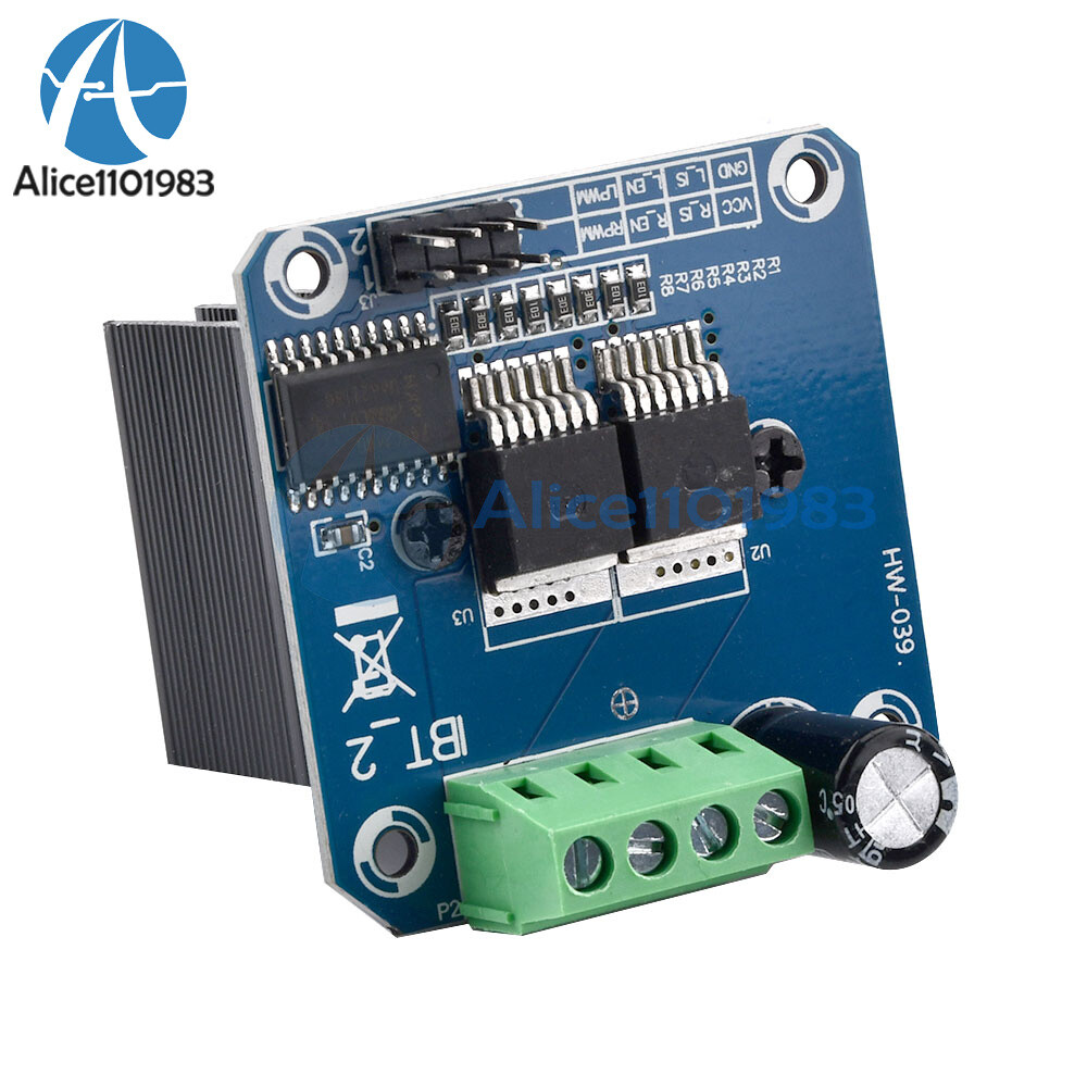 1/2/5/10PCS DC 43A Double BTS7960B Stepper Motor Driver H-Bridge PWM Fit Arduino