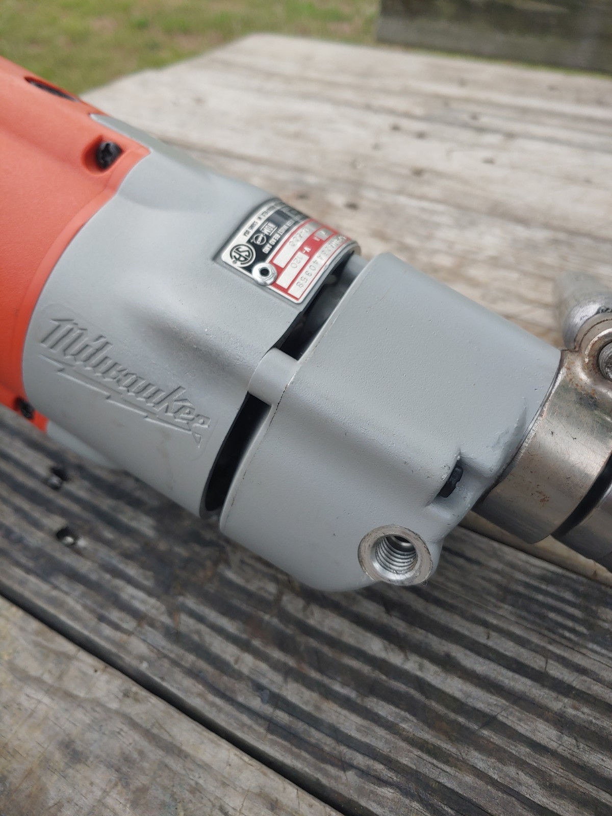 Milwaukee 1107-1 1/2″ Heavy Duty D-handle Drill. USA. Serviced.